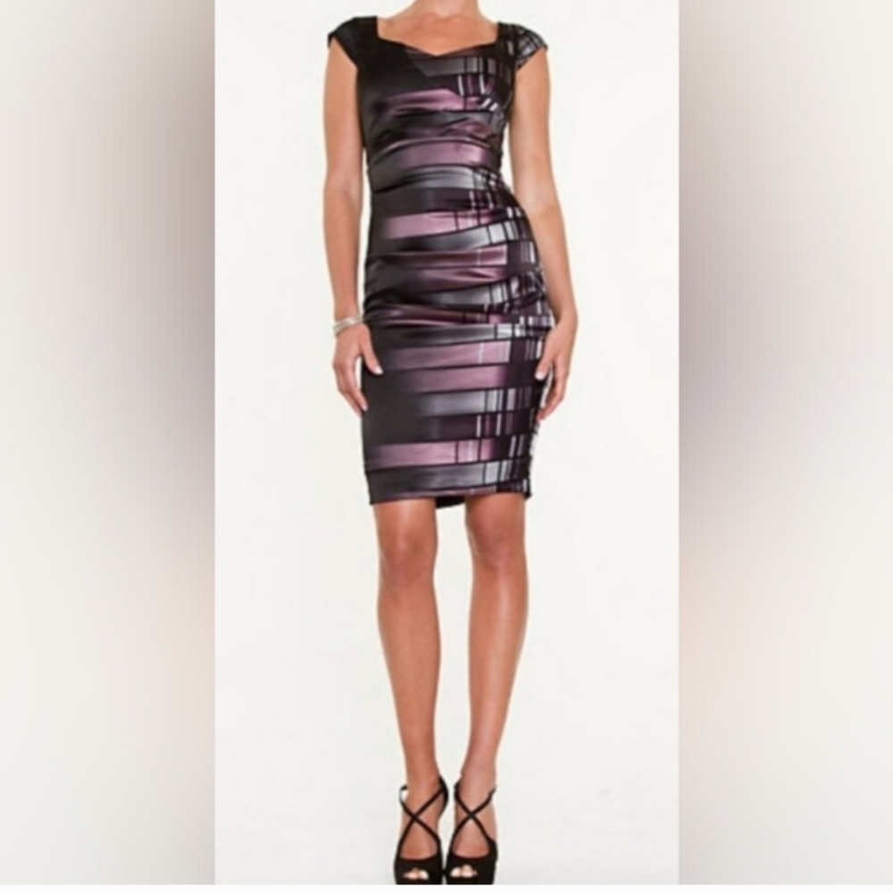 Le Chateau Stunning Cool Asymetrical Dress - Picture 15 of 15